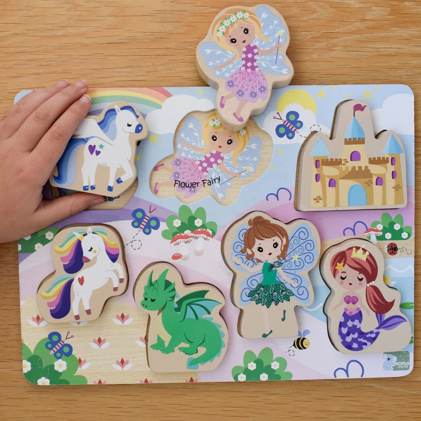 Wooden Chunky Puzzle Fantasy Fairytale