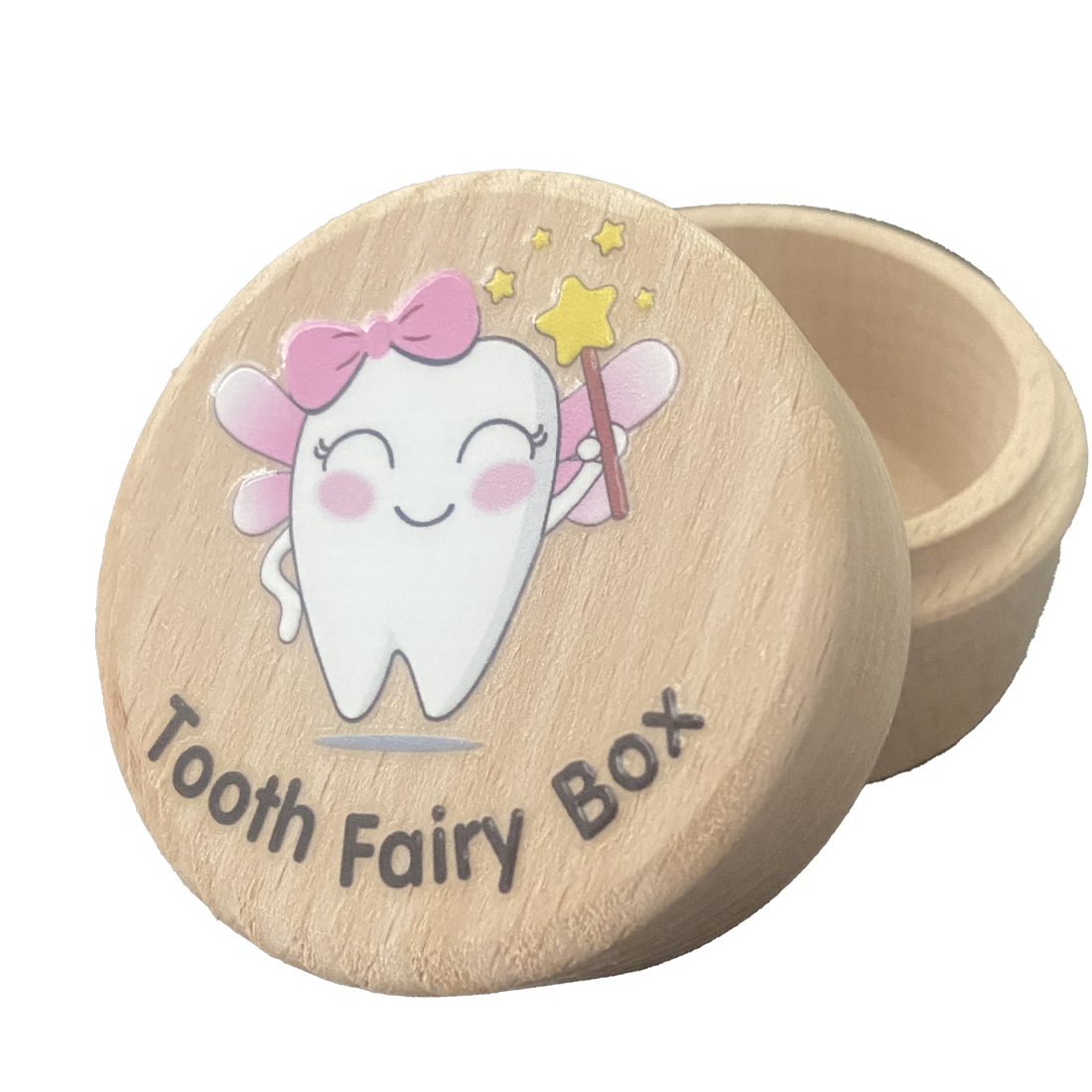 Wooden Tooth Fairy Box
