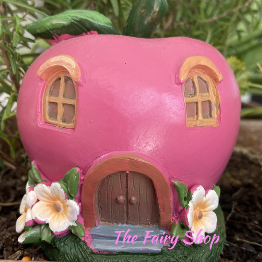 10cm Apple Fairy Garden House