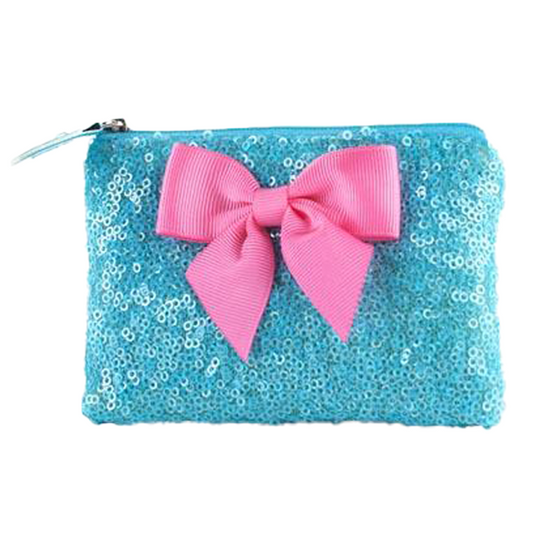 Forever Sparkle Coin Purse-Blue