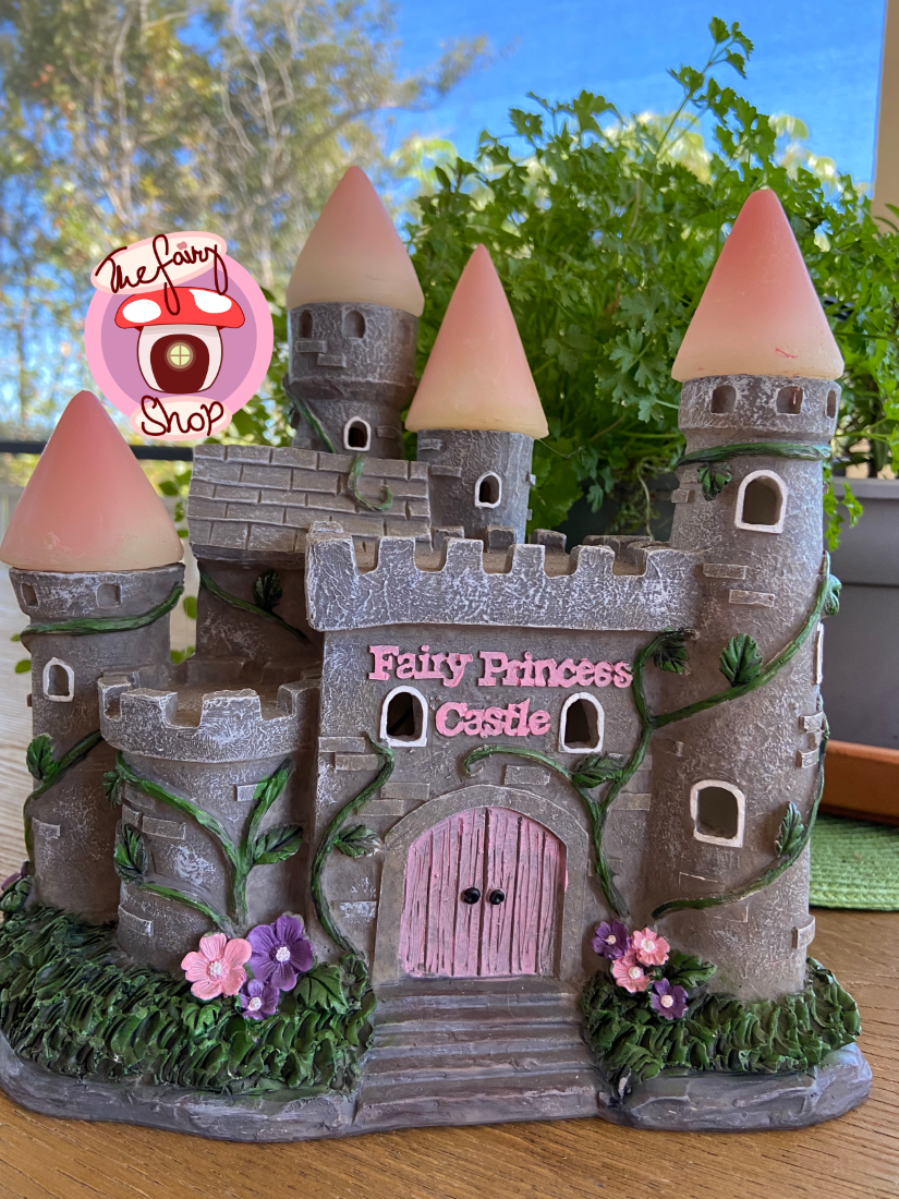 Solar Fairy Princess Castle Fairy Garden
