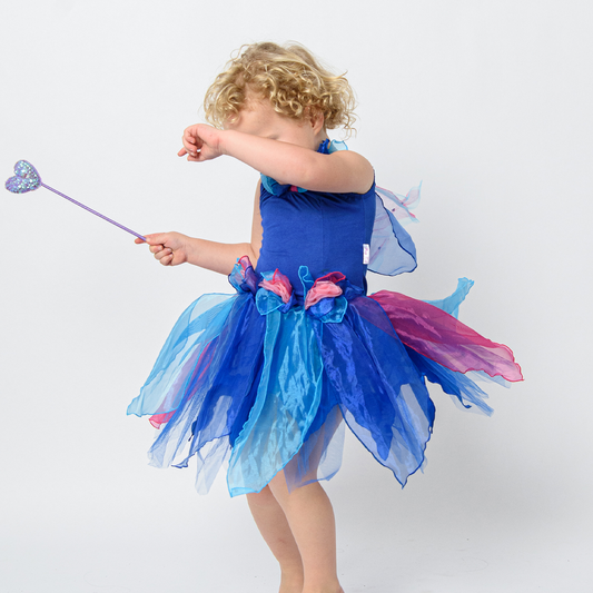 Blue Pixie Fairy Dress
