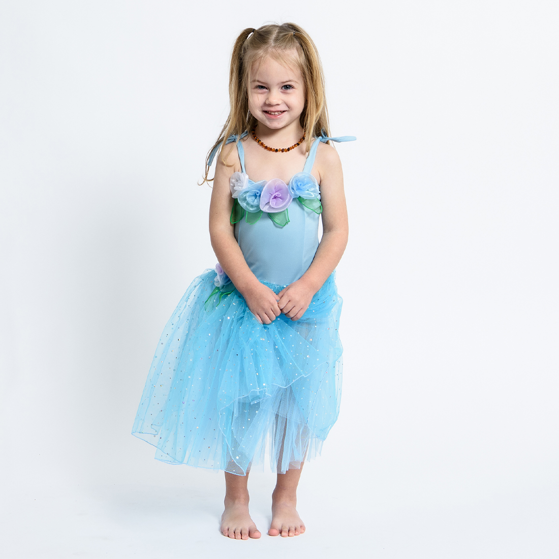 Blue Sugar Plum Ballerina Fairy Dress