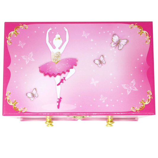 Butterfly Ballet Medium Musical Jewellery Box