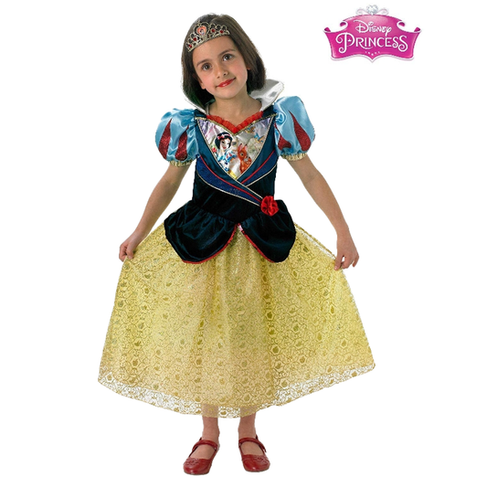 Child Disney Princess Snow White Shimmer Deluxe Costume