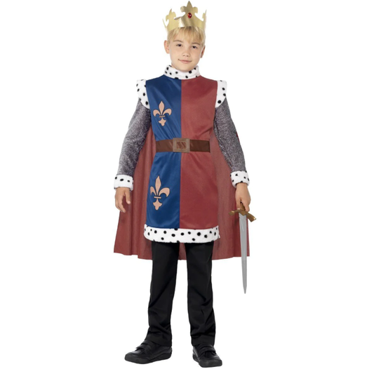 Child Medieval King Arthur Costume