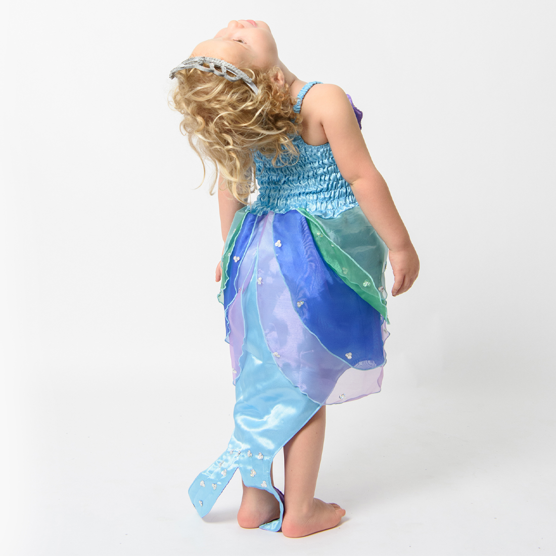 Childs Aqua Mermaid Dress