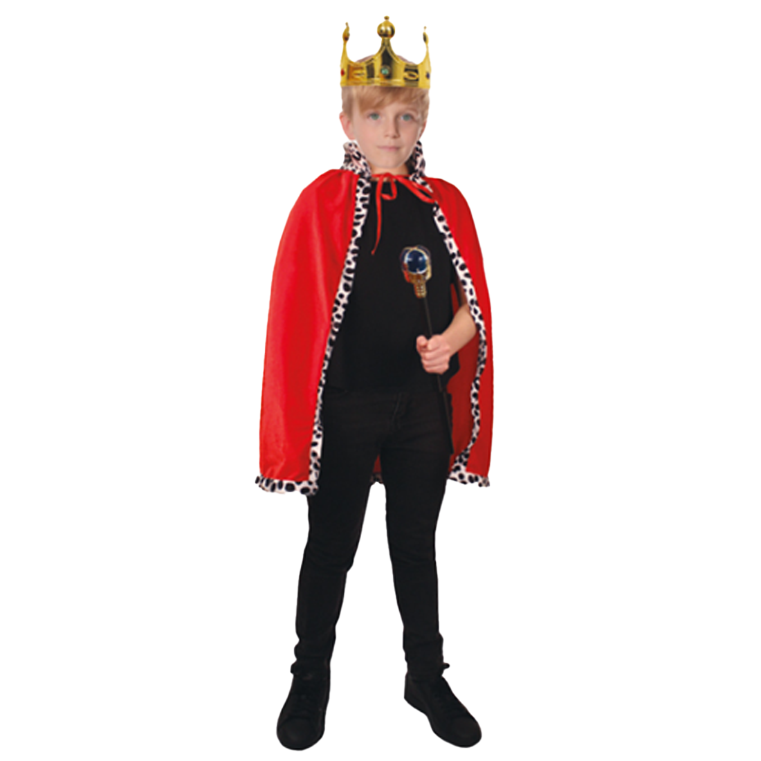 Childs King or Queen Red Cape