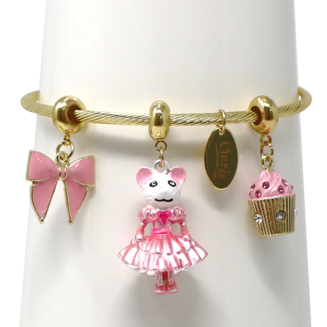 Claris - The Chicest Mouse in Paris Charm Bracelet