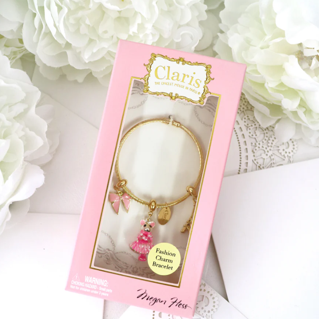 Claris - The Chicest Mouse in Paris Charm Bracelet