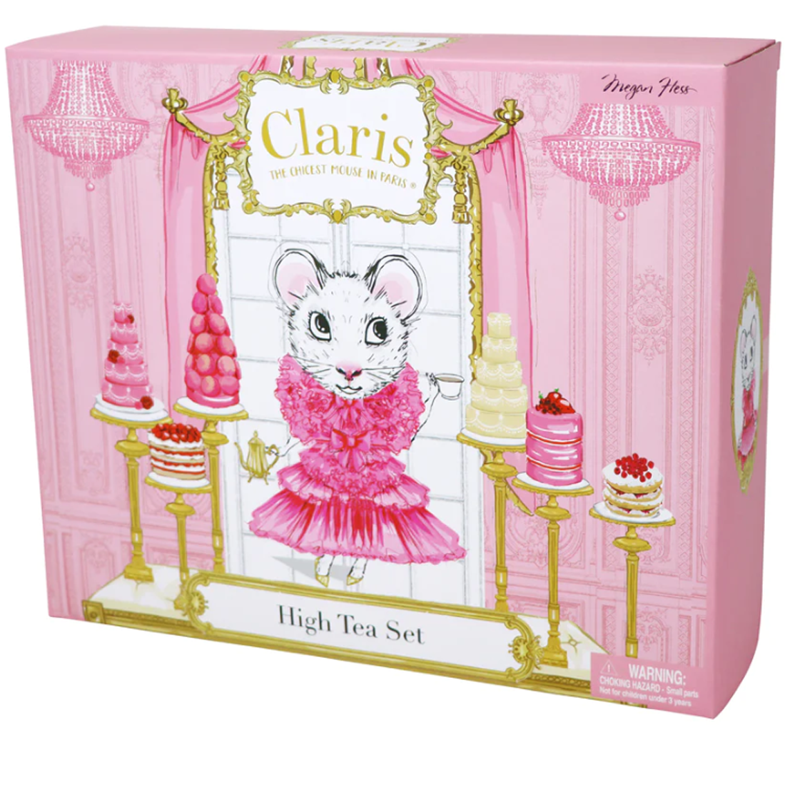 Claris - The Chicest Mouse in Paris High Tea Set