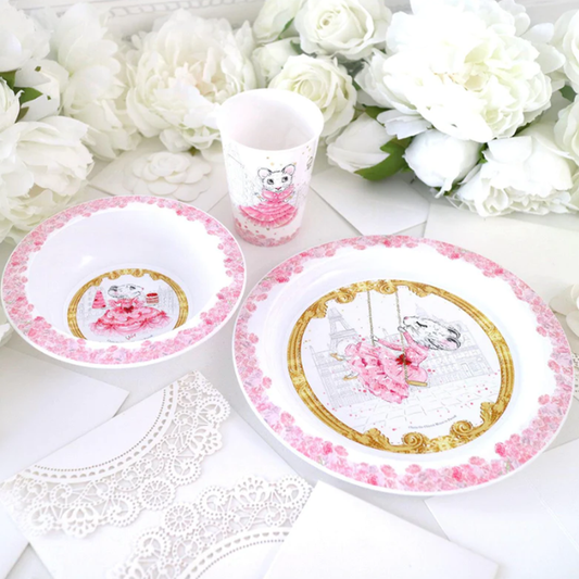 Claris The Mouse Mealtime Dinner Set