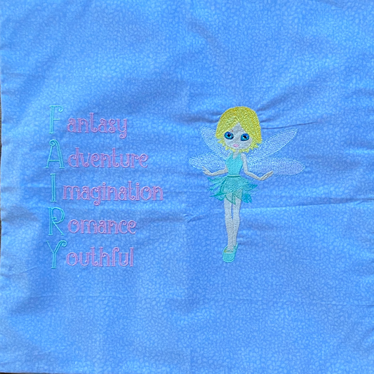 Cute Handmade Fairy Cushion Cover