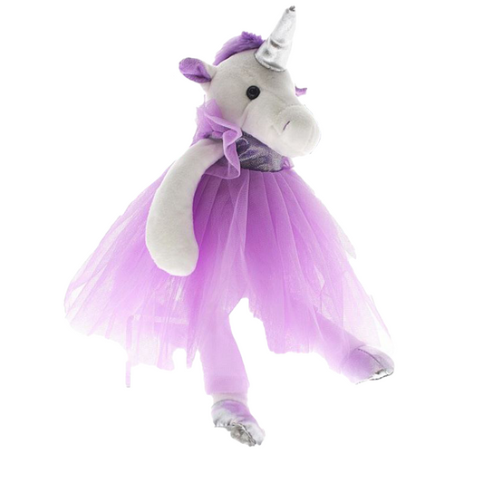 Delightful The Purple Unicorn Plush Toy