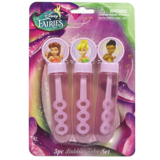 Disney Fairies 3Pc Bubble Set