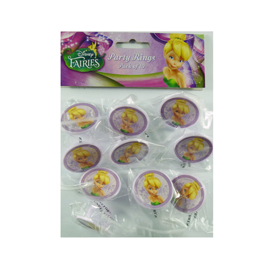 Disney Fairies Tinker Bell Pink Party Rings