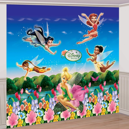 Disney Fairies Tinkerbell Party Giant Wall Decorating Kit