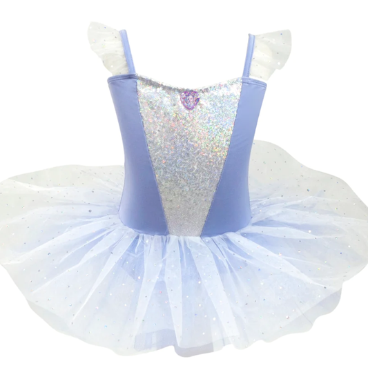 Disney Frozen Elsa's Destiny Sparkly Sequin Tutu 7-8 Years