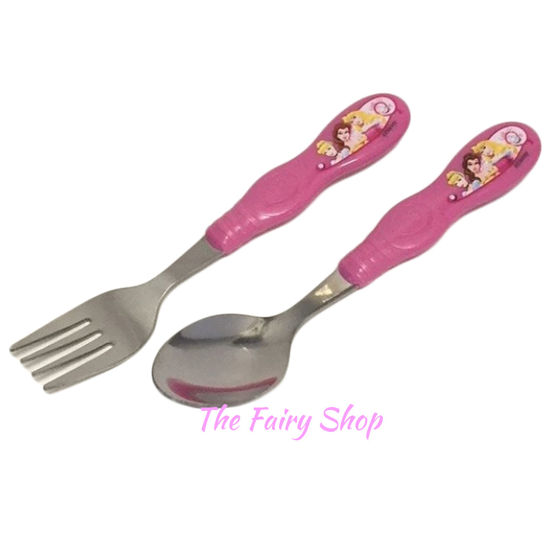 Disney Princess 2pc Stainless Steel Cutlery Set
