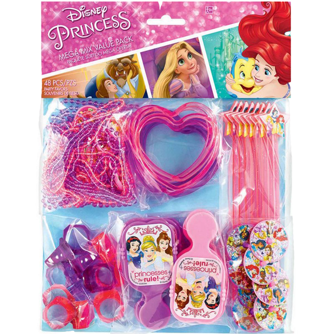 Disney Princess 8 Pack Party Bag Set