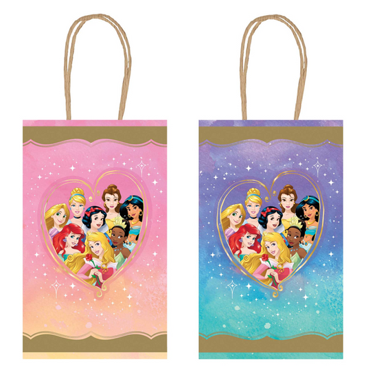 Disney Princess Once Upon A Time Kraft Paper Favour Bags