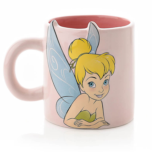 Disney Tinker Bell Pink Resin Mug