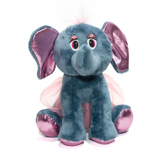 Ellie the Fairy Ballerina Plush Elephant in her Tutu