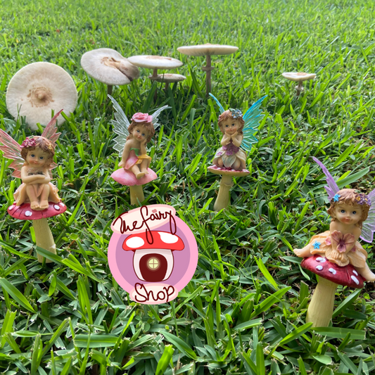 Fairy Figurine Garden Stakes