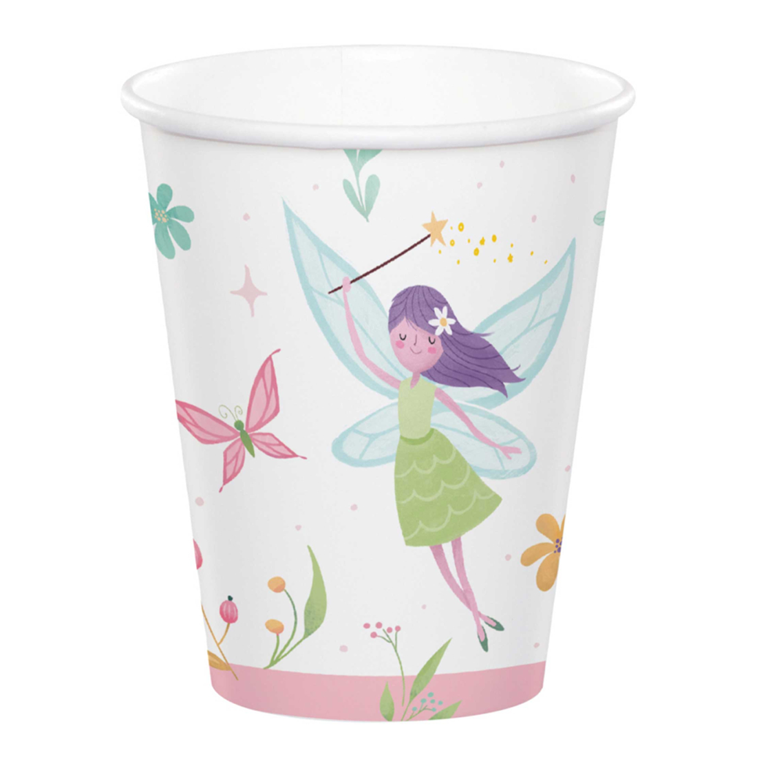 Fairy Forest Paper Party Cups (x8)