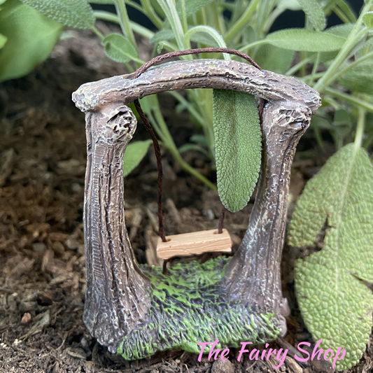 Fairy Garden Miniature Swing
