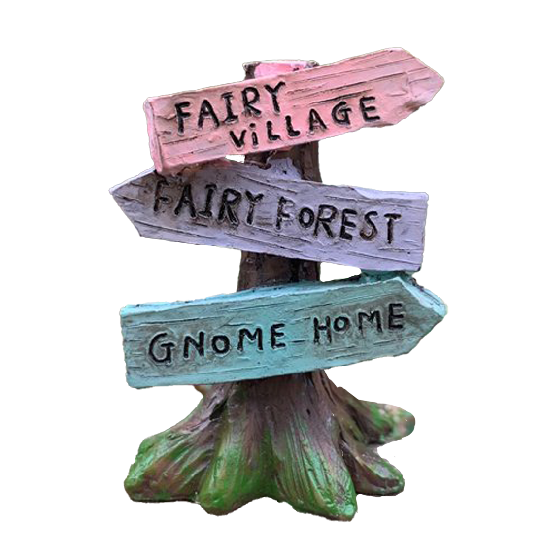 Fairy Garden Sign Post