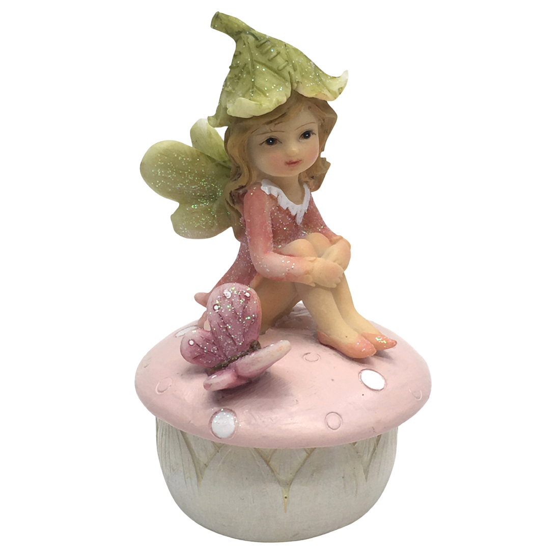 Fairy Trinket Box with Butterfly