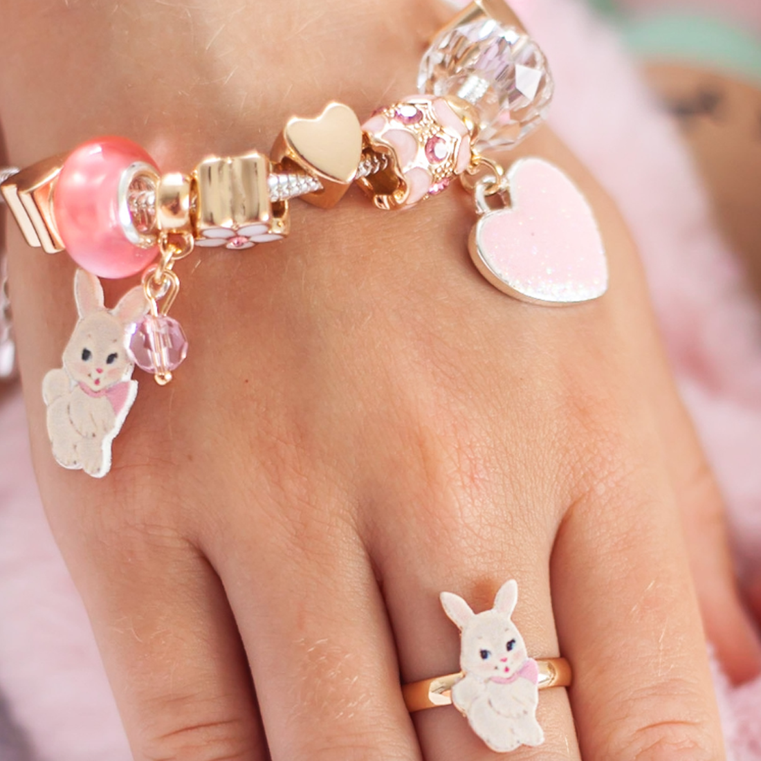 Floral Dreams Bunny Ring by Lauren Hinkley