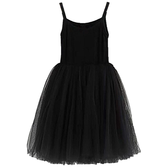 Girls Black Fairy Dress
