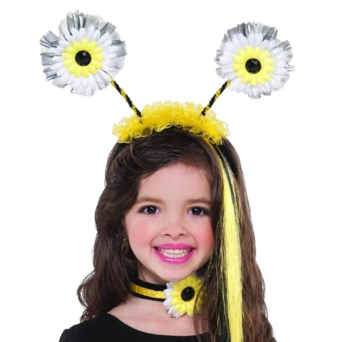Girls Bumblebee Fairy Headbopper