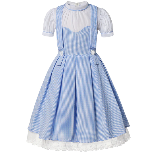 Girls Dorothy Wizard of Oz Inspired Costume