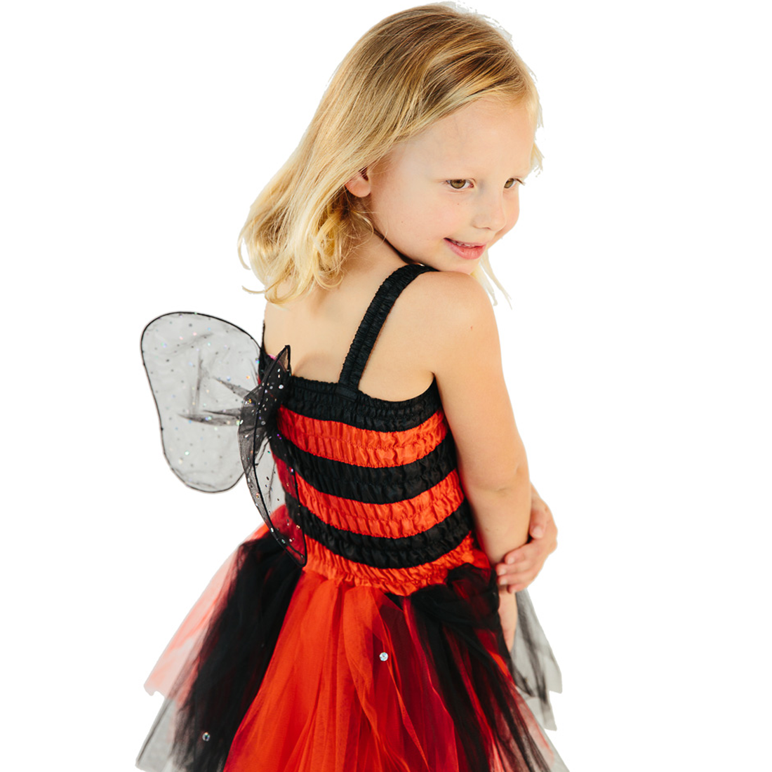 Girls Friendship Ladybug Fairy Dress