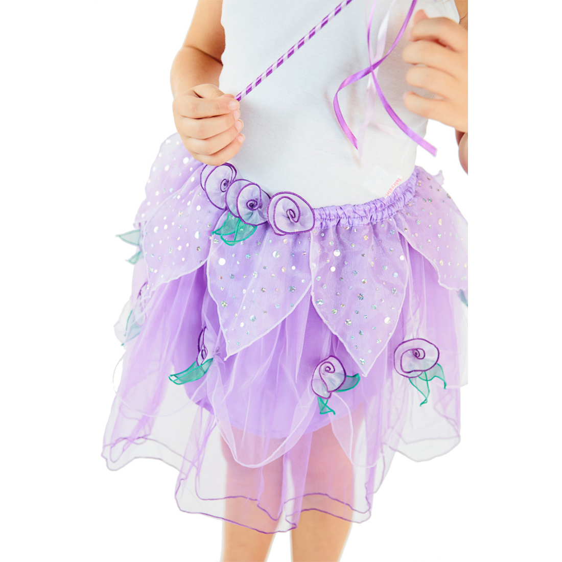 Girls Lavender Fairy Bloom Tutu Skirt