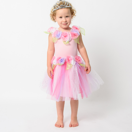 Girls Pink Enchanting Fairy Dress