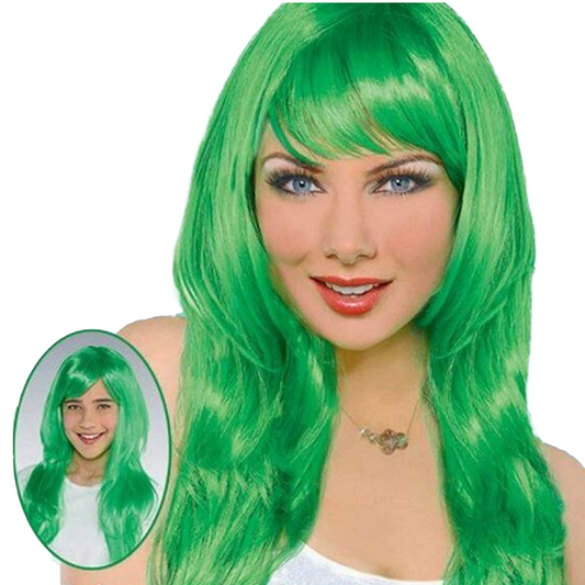 Long Green Fairy Mermaid Wig