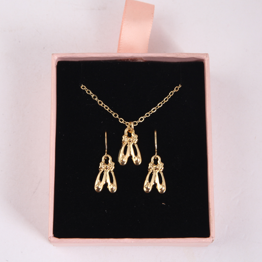 Mad Ally Ballet Shoes Jewellery Set