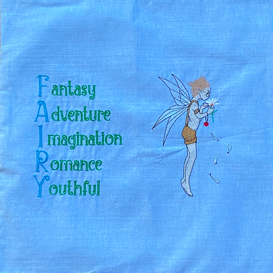 Make A Wish Handmade Fairy Cushion Cover