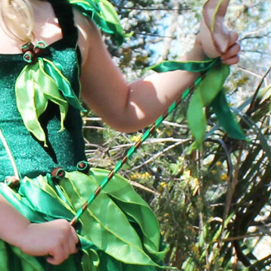 May Gibbs Gumnut Wand - Green