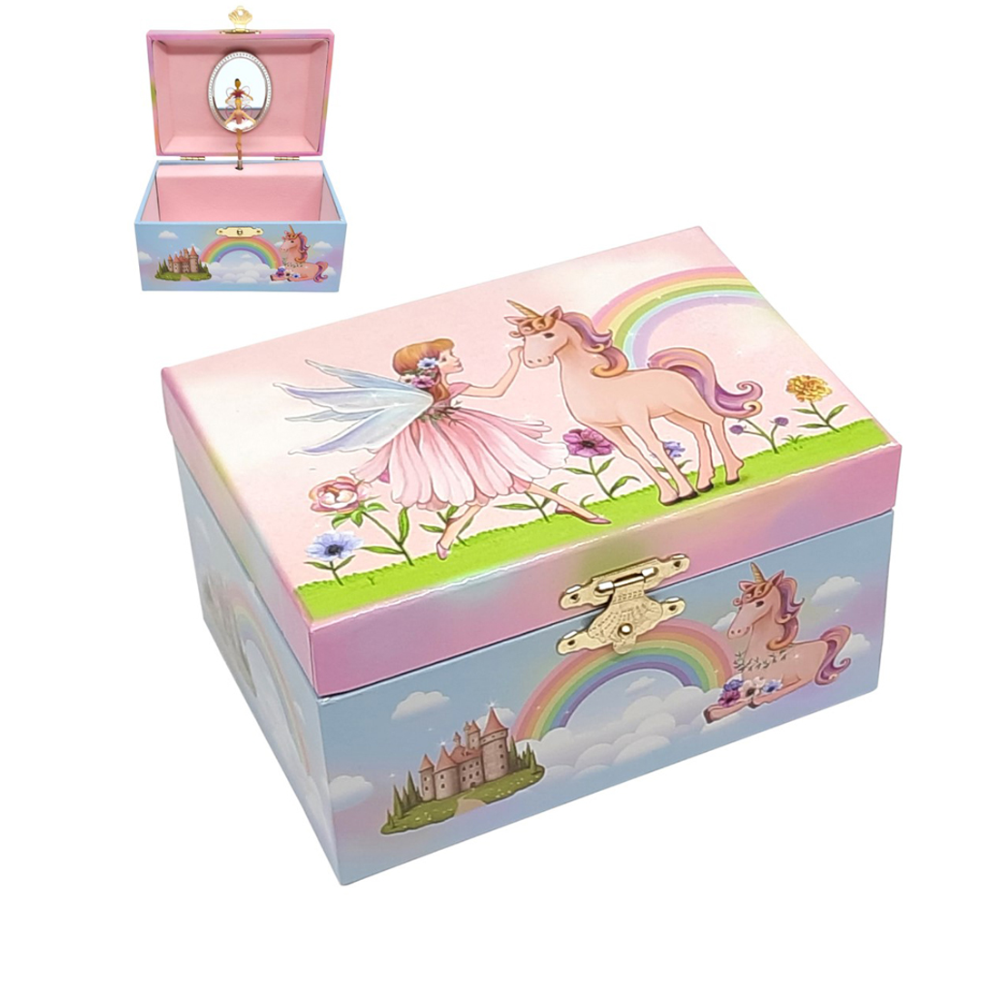 Musical Jewellery Box – Fairy & Unicorn