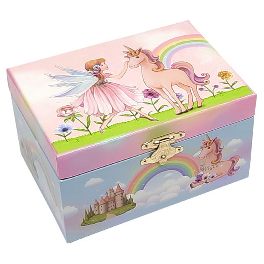 Musical Jewellery Box – Fairy & Unicorn