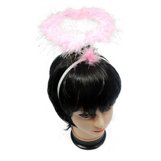Pink Angel Halo Headband