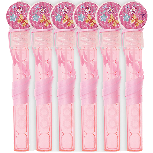 Pink Fairy Bubble Wands