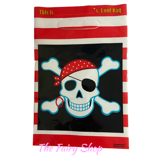 Pirate Party Bags (Skull & Crossbones)