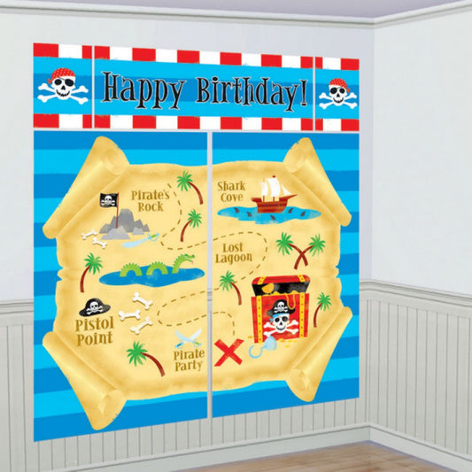 Pirate Party Giant Scene Setter Over 6 Feet