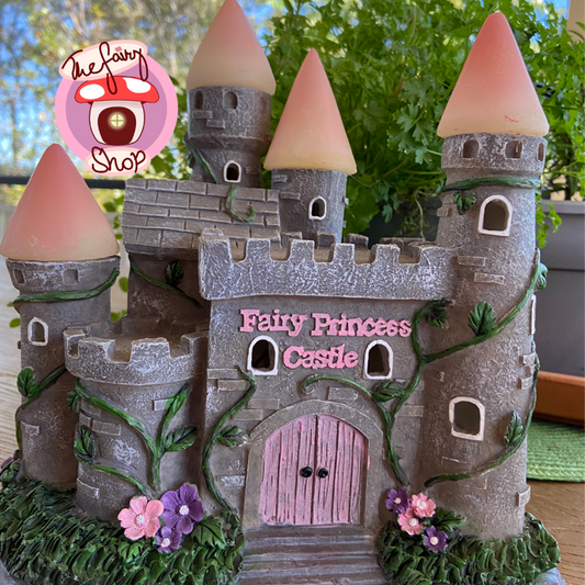 Solar Fairy Princess Castle Fairy Garden